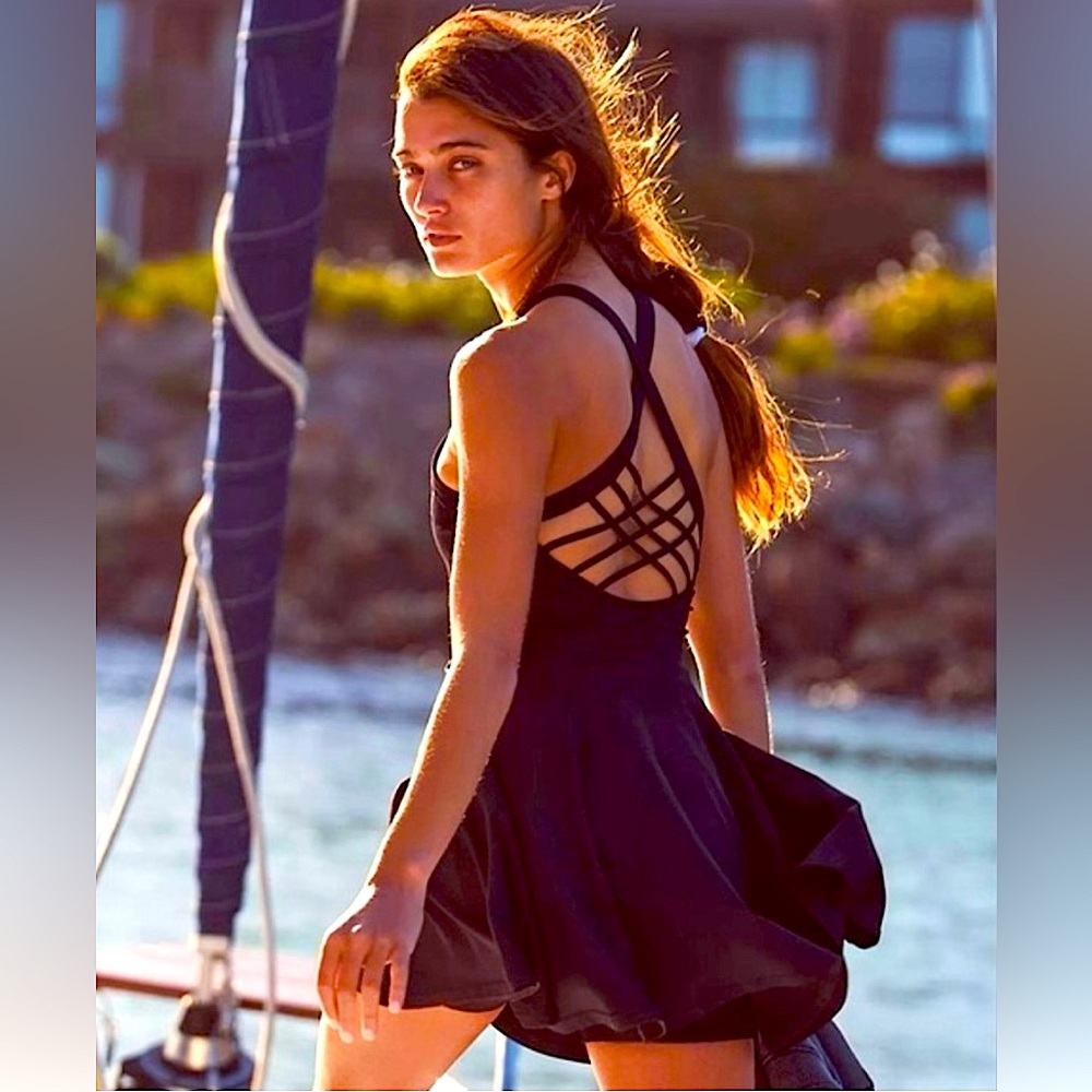 Free People Good Karma Dress // NWOT // FP Movement // Buti Logo - Picture 3 of 16